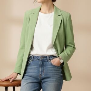 Jones New York Mint Green Women's Suit Jacket
